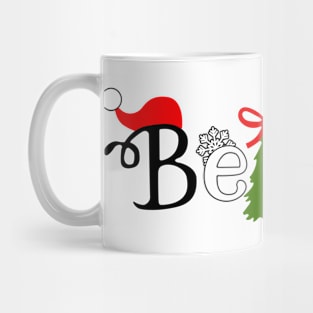 Believe Christmas Vibes Merry Xmas Gifts Family Matching Mug